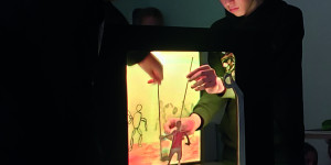 Papiertheater der Verwandlung